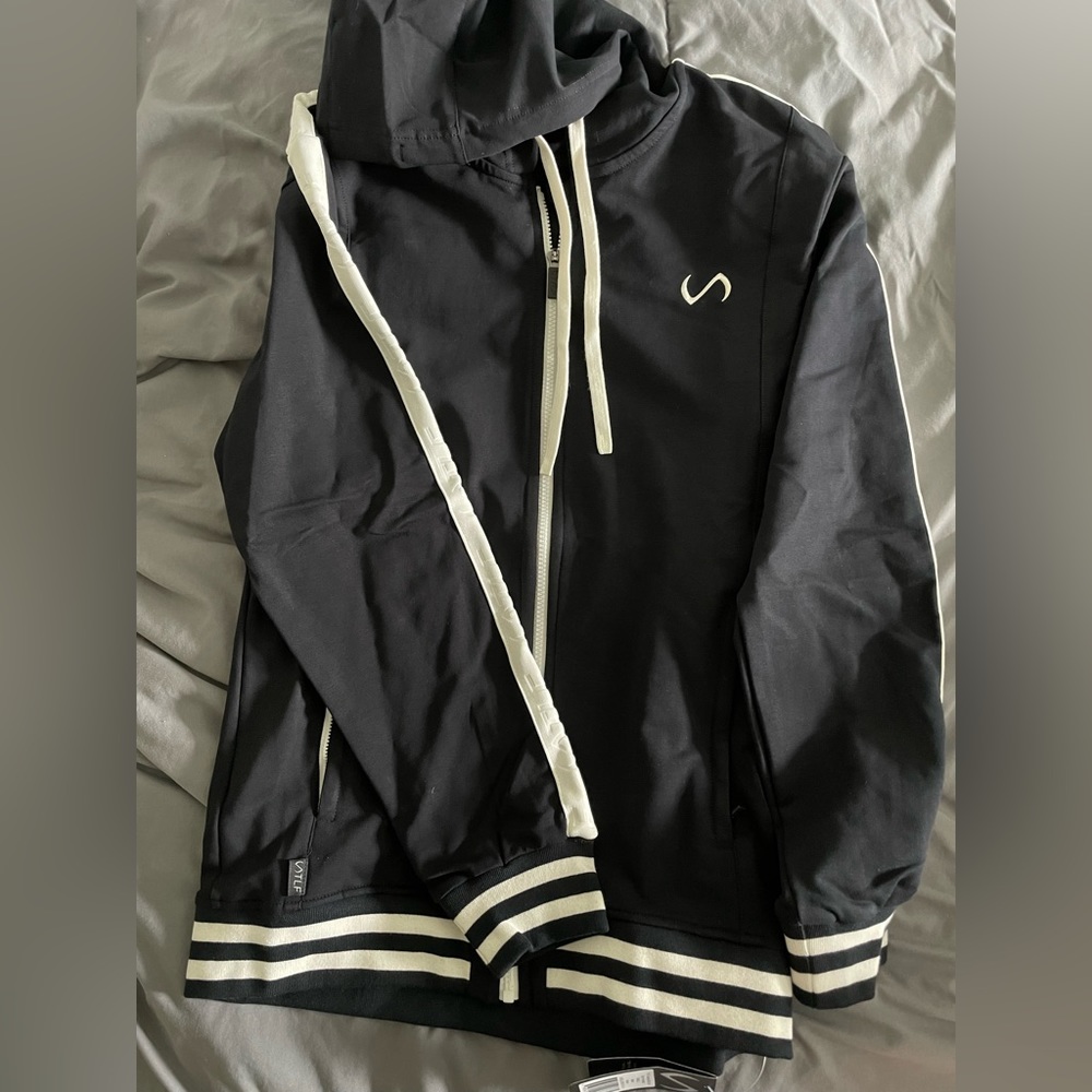 TLF League Zip Up Gym Hoodie Mens size Medium NWT
